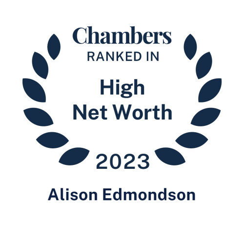 Chambers and Partners HNW 2023 Alison Edmondson 